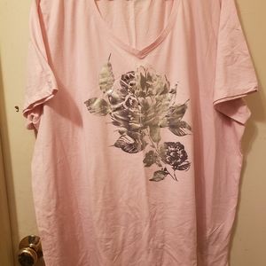 Just my Size pink t-shirt size 4x